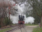Der Lukas rangiert im Bahnhof Baumschulsee [31. Dezember 2015]