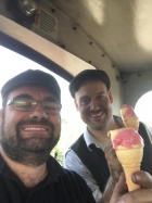 Zwischendurch braucht auch das Lokpersonal eine Stärkung [22. September 2018]