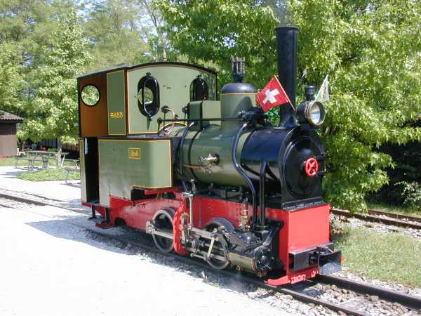 Dampflokomotive Liseli